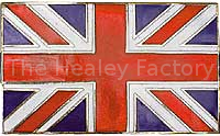 Union Jack Enamel Badge